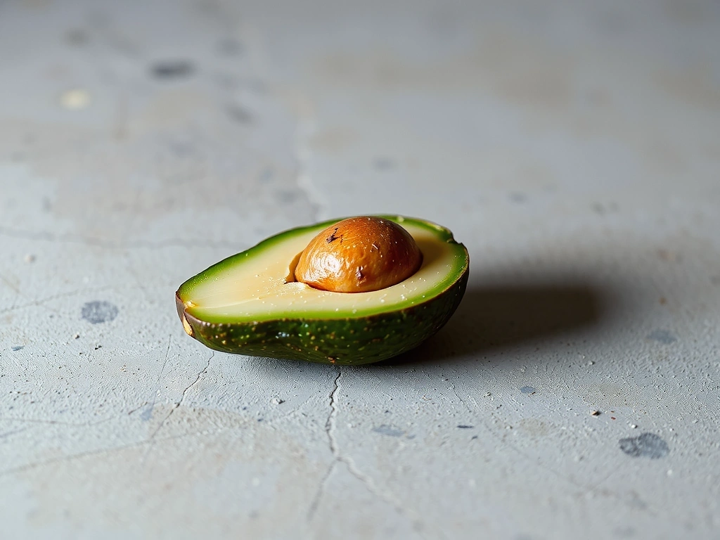Naturbelassenes Lebensmittel in Pinhole-Ästhetik